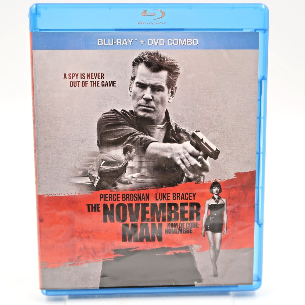The November Man Blu-ray DVD 2014 Pierce Brosnan Action Movie VVS 14A